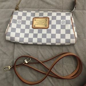 Louis Vuitton Eva Clutch with long strap